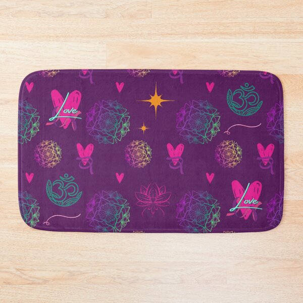 Item preview, Purple love mandala designed and sold by DeliriousSteve.