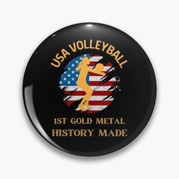 Item preview, Usa Gold Volleyball 2021 designed and sold by WoodburyLake.