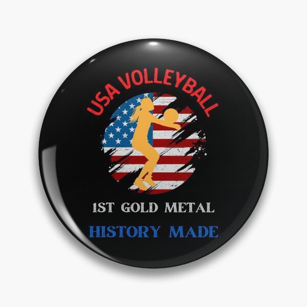 Item preview, Usa Gold Volleyball 2021 designed and sold by WoodburyLake.
