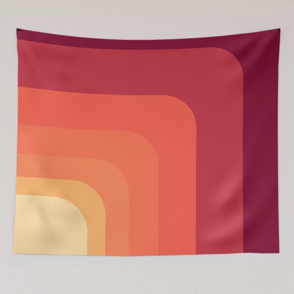Item preview, Retro Vintage Color Geometric Pattern 70s Style designed and sold by ind3finite.