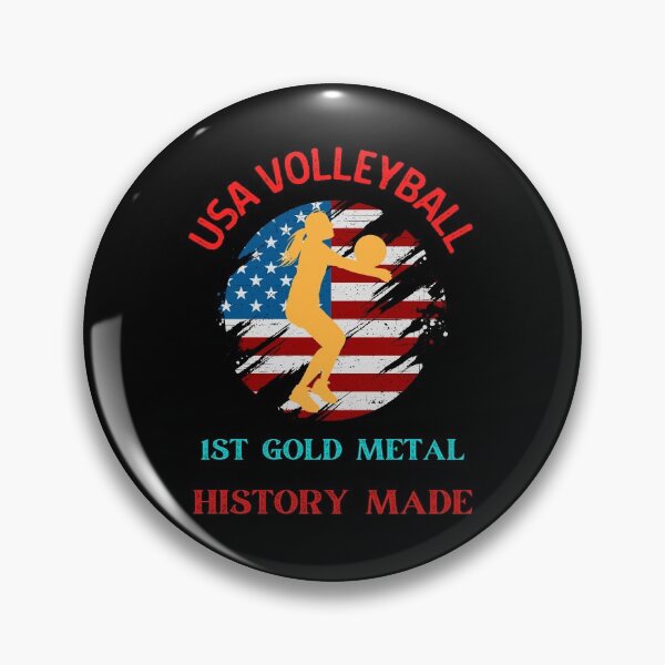 Item preview, Usa Gold Volleyball 2021 designed and sold by WoodburyLake.