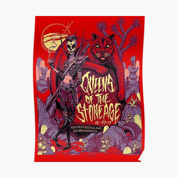 QOTSA San Bernardino Poster