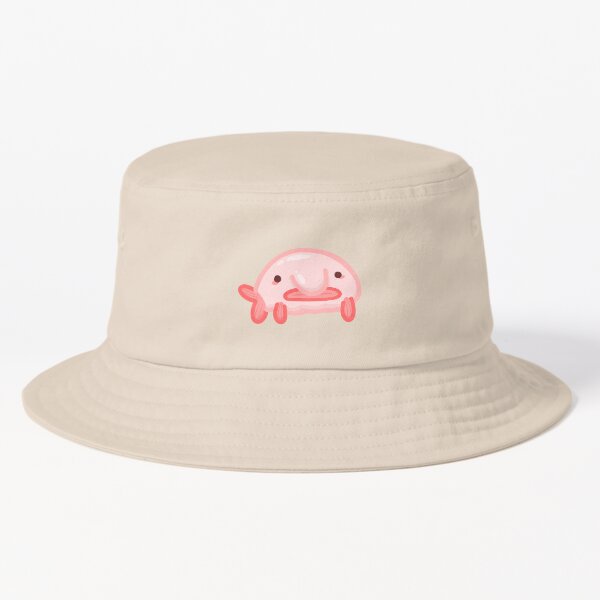 Blobfish Pattern Bucket Hat