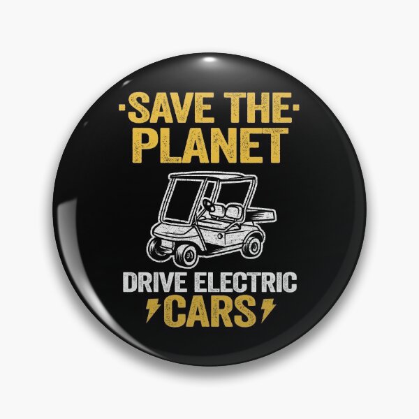 Item preview, Golf Cart Save The Planet Drive Electric Cars designed and sold by Stronzi.