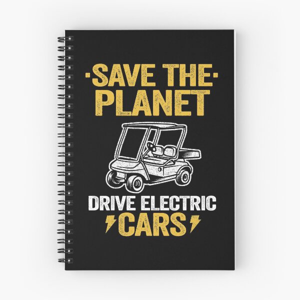 Item preview, Golf Cart Save The Planet Drive Electric Cars designed and sold by Stronzi.