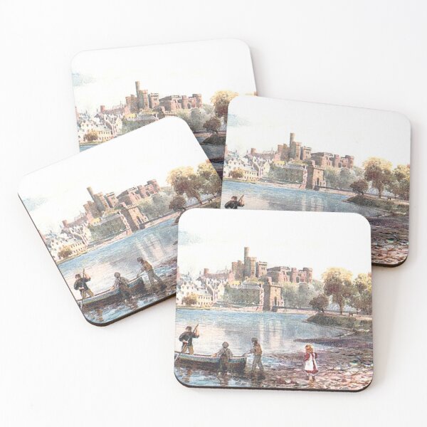 Item preview, Vintage Illustration of Inverness Castle designed and sold by yourscotland.