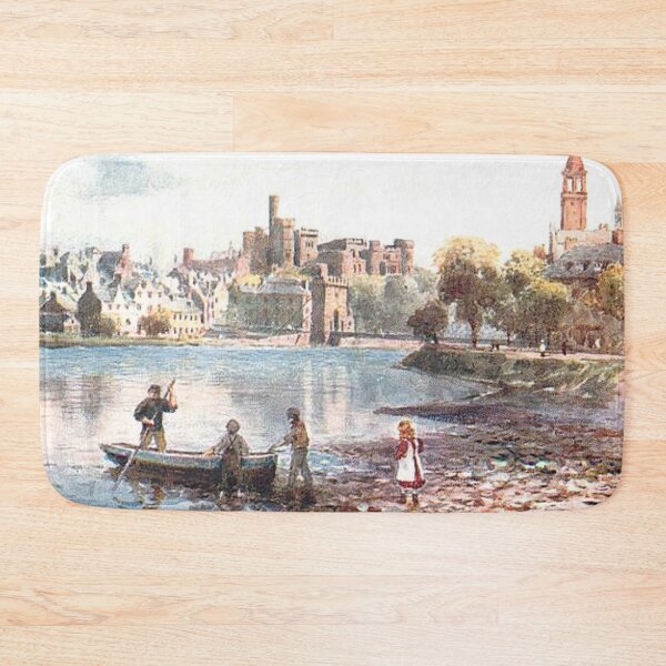 Item preview, Vintage Illustration of Inverness Castle designed and sold by yourscotland.