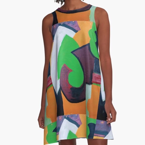 Clockwork A-Line Dress