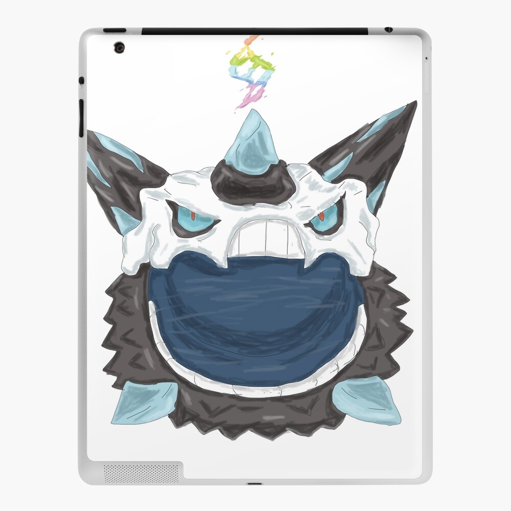 Pokemon Mega Glalie Ipad Case Skin By Megalos Redbubble