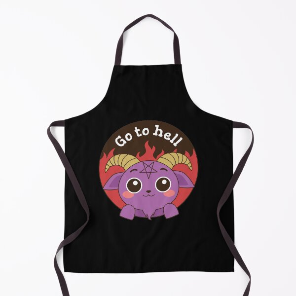 Item preview, Cute Go To Hell Goat designed and sold by Pink Pineapple Works.