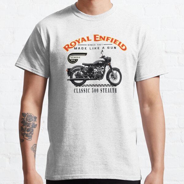 Le Royal Enfield Classic 500 Stealth T-shirt classique