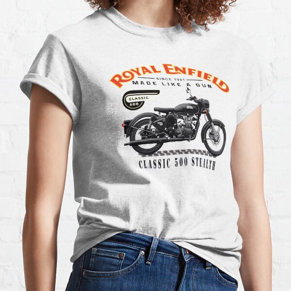 Der Royal Enfield Classic 500 Stealth Classic T-Shirt