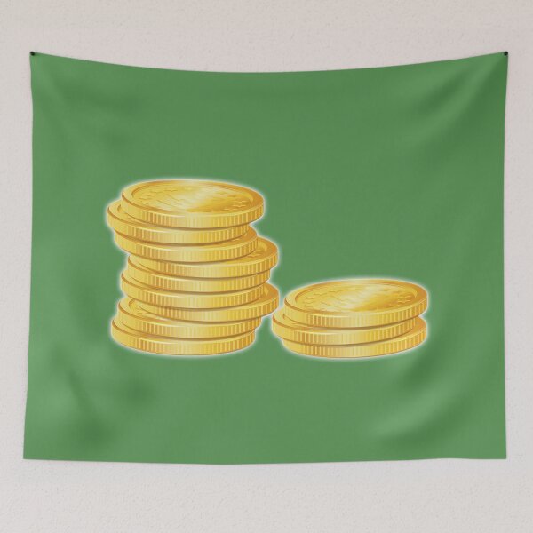 Item preview, Gold Coins With Crowns And Stars designed and sold by Phantasmal-2-do.