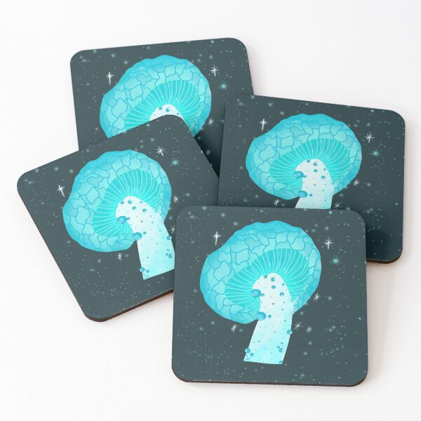 Item preview, Blue Fairy Mushroom  designed and sold by SunWatters.
