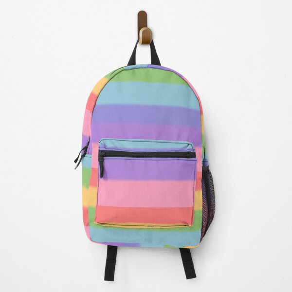 Item preview, Rainbow flag pastel colors designed and sold by jujubaArt.