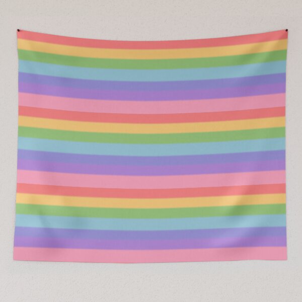 Item preview, Rainbow flag pastel colors  designed and sold by jujubaArt.