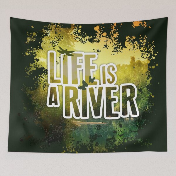 Item preview, Life is a River - Emerald designed and sold by André Cremers.