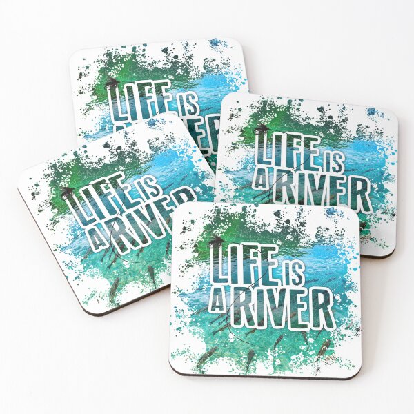 Item preview, Life is a RIver - Saphire designed and sold by André Cremers.