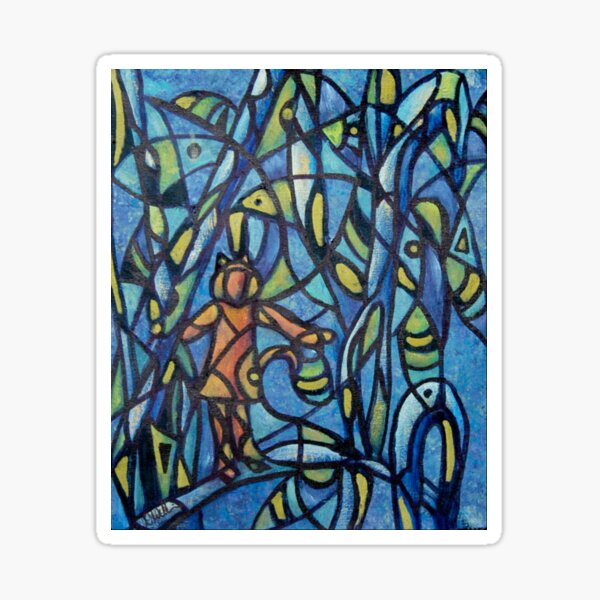 Sleepwalker by 'Donna Williams' Sticker