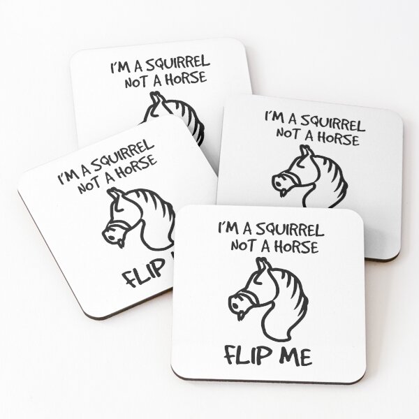 Item preview, I am a squirrel not a horse designed and sold by emhoteb.