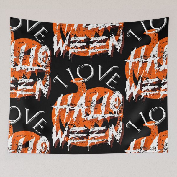 Item preview, Distressed I Love Halloween designed and sold by 133DandC.