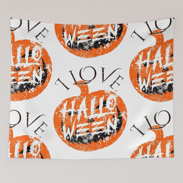 Item preview, Distressed I Love Halloween designed and sold by 133DandC.