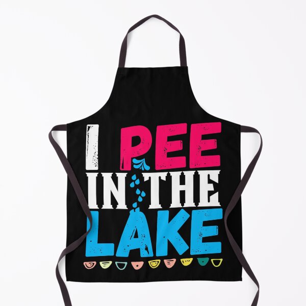 Item preview, I pee in the lake. Funny summer beach. designed and sold by ronaldsonou.