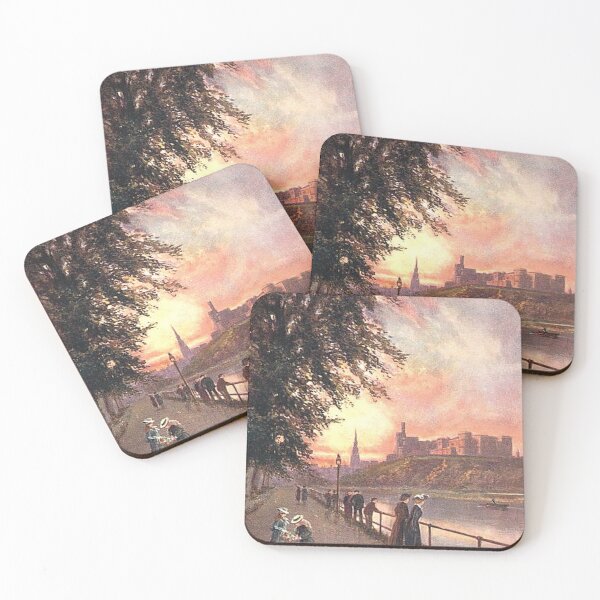 Item preview, Vintage Illustration of Ness Walk, Inverness designed and sold by yourscotland.
