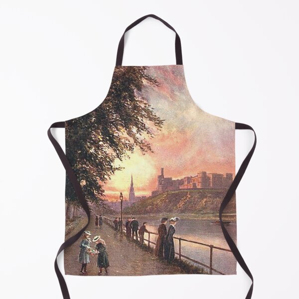 Item preview, Vintage Illustration of Ness Walk, Inverness designed and sold by yourscotland.