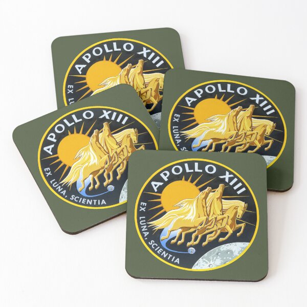 Item preview, NASA Apollo 13 1970 mission insignia badge emblem logo patch designed and sold by SolidEarthArt.