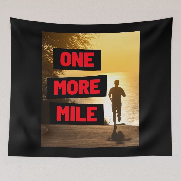 Item preview, One More Mile Mantra designed and sold by Marathon-Runner.
