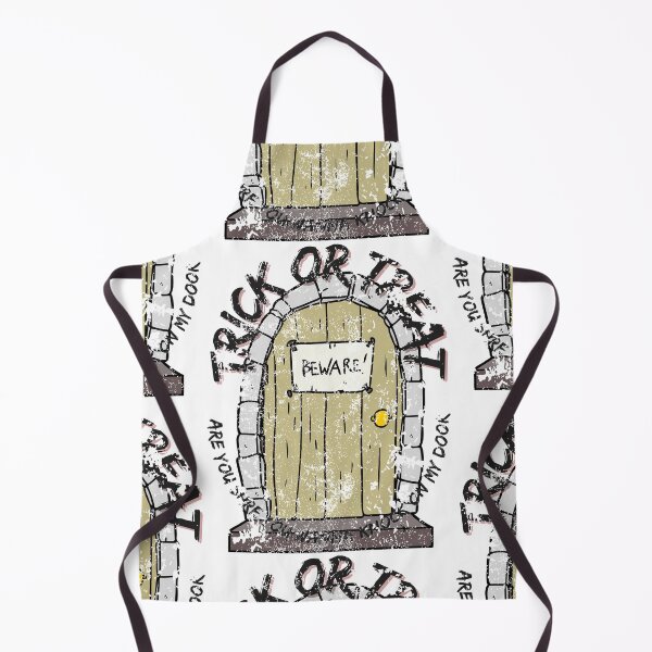 Item preview, Distressed Trick or Treat Are You Sure You Wanna Knock On My Door designed and sold by 133DandC.