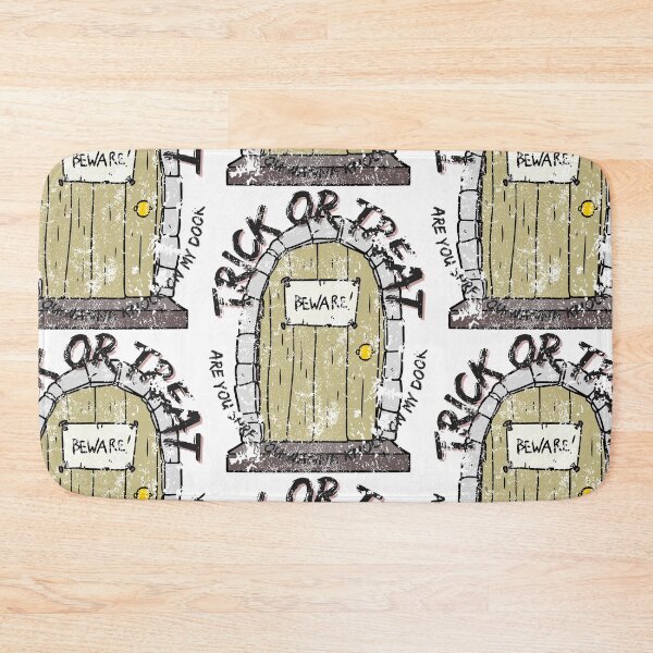 Item preview, Distressed Trick or Treat Are You Sure You Wanna Knock On My Door designed and sold by 133DandC.