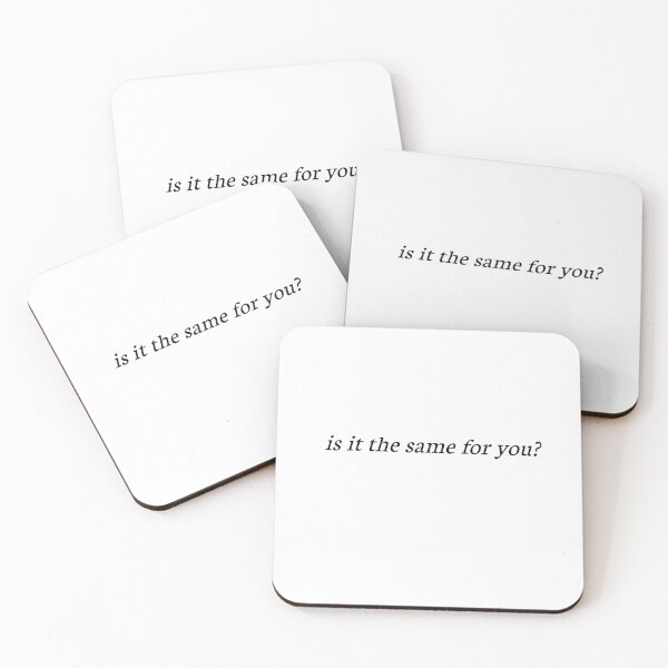 Item preview, Is It the Same for You The 1975 Lyrics Logo designed and sold by katiemarielle.
