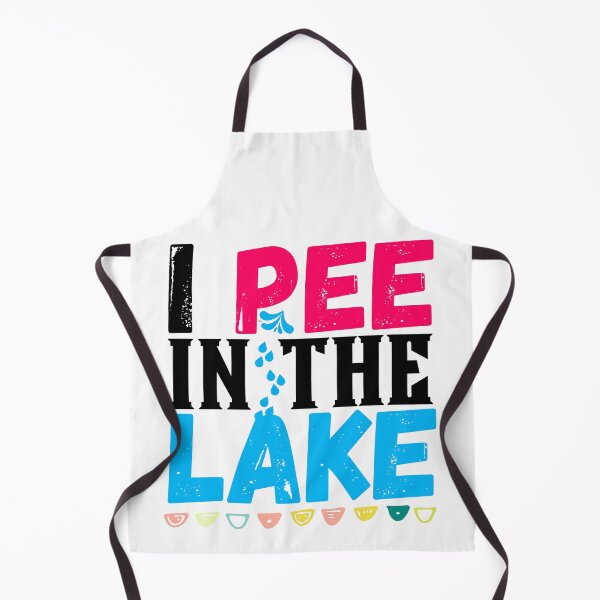 Item preview, I pee in the lake. Funny summer beach. designed and sold by ronaldsonou.