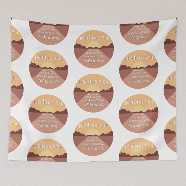 Item preview, Psalms 23:4 designed and sold by hannahferrer.