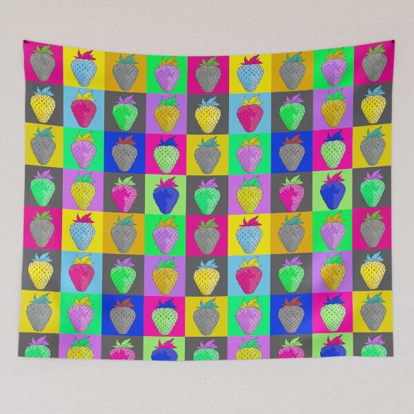 Item preview, Strawberry Pop Art designed and sold by Arwa Ganiwalla.