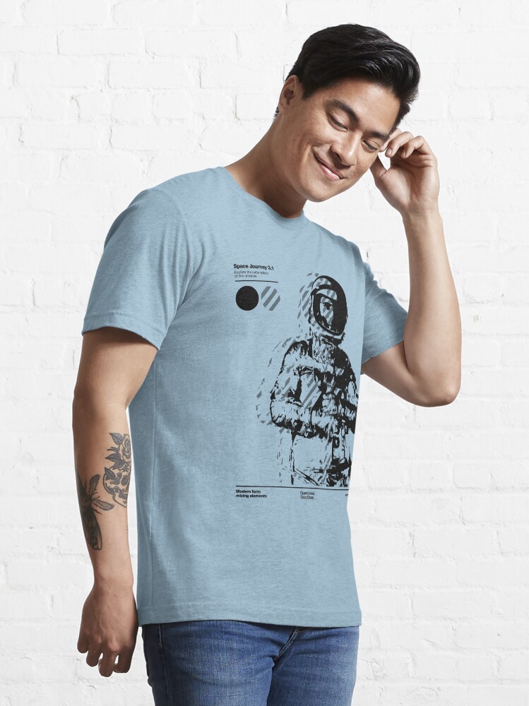 Alternate view of Space Journey 3.1 (black Essential T-Shirt