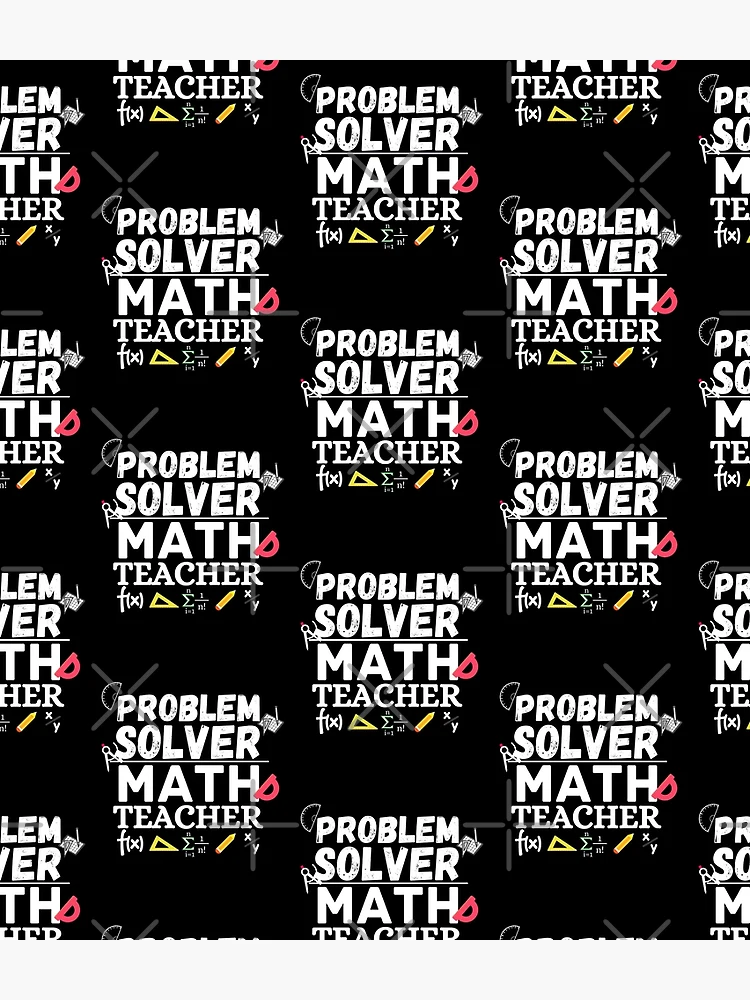 Thumbnail 3 of 3, Backpack, Problem Solver. Problem solver math teacher designed and sold by ronaldsonou.
