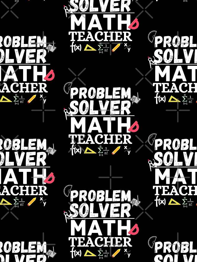Thumbnail 3 of 3, Scarf, Problem Solver. Problem solver math teacher designed and sold by ronaldsonou.