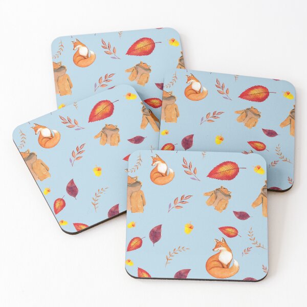 Item preview, A Foxy Autumn Walk designed and sold by SewnMemories.