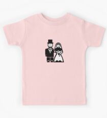 Wedding couple Kids Tee