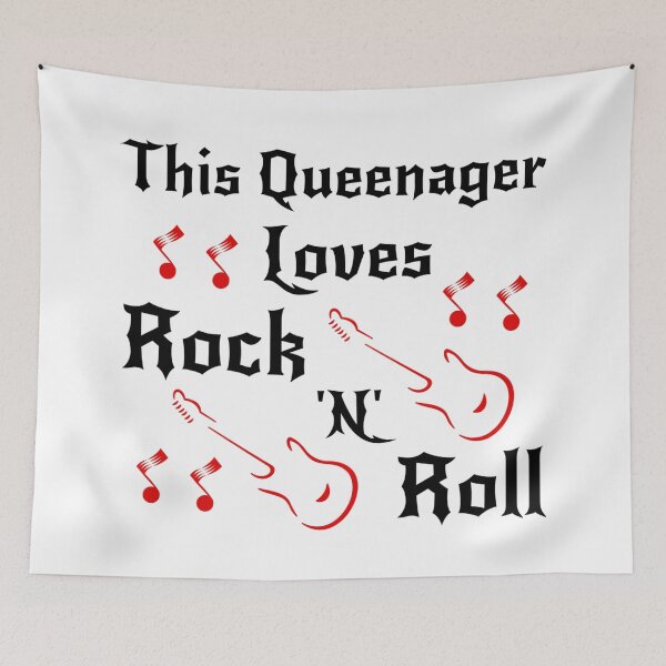 Item preview, Queenager Guitar Music Queen Senior Women Mature designed and sold by Pantherxel.