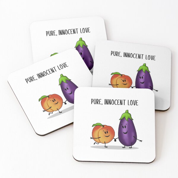 Item preview, Eggplant and Peach designed and sold by Godsibi.
