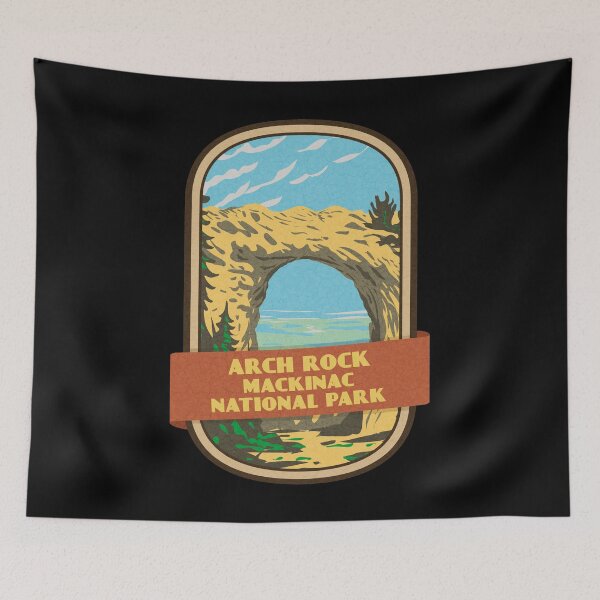 Item preview, Arch Rock Mackinac National Park designed and sold by JordanHolmes.