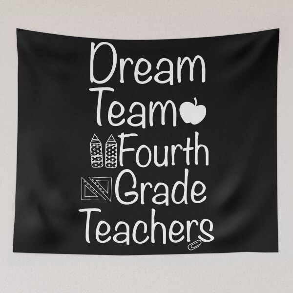 Item preview, Dream Team Fourth Grade Teacher, Fourth Grade Teachers Dream Team Aka, 4th Grade Teachers, Back to School,Teacher Appreciation.  designed and sold by ALITOPRINCE.
