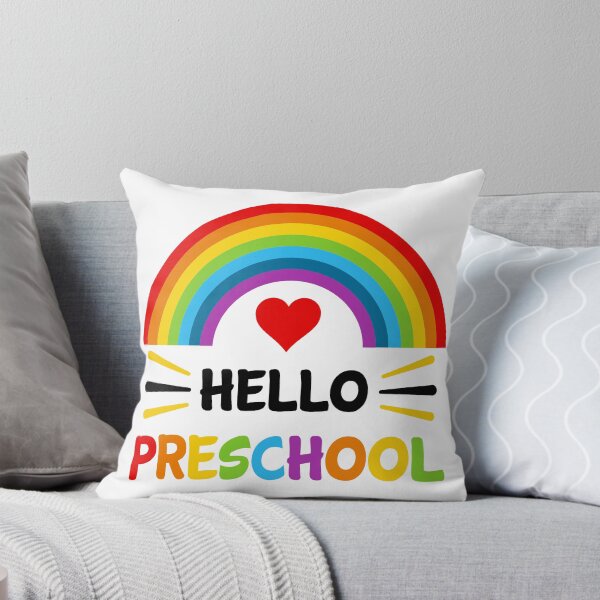 Item preview,  Hello Preschool Students Teachers Back To School Rainbow  designed and sold by StudioTina.