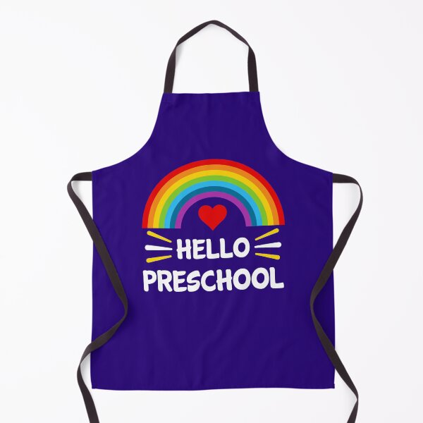 Item preview, Hello Preschool Students Teachers Back To School Rainbow designed and sold by StudioTina.
