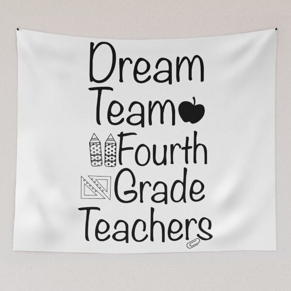 Item preview, Dream Team Fourth Grade Teacher, Fourth Grade Teachers Dream Team Aka, 4th Grade Teachers, Back to School,Teacher Appreciation.  designed and sold by ALITOPRINCE.