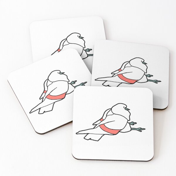 Item preview, sitting bird meme designed and sold by Nollia.
